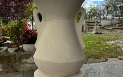 Un passo avanti verso la nuova fontana: completata la conca in pietra della Maiella